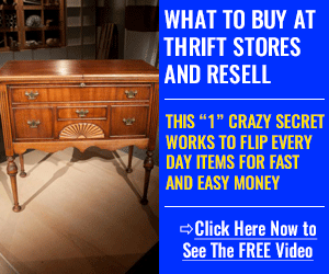 What to Buy at Thrift Stores and Resell 